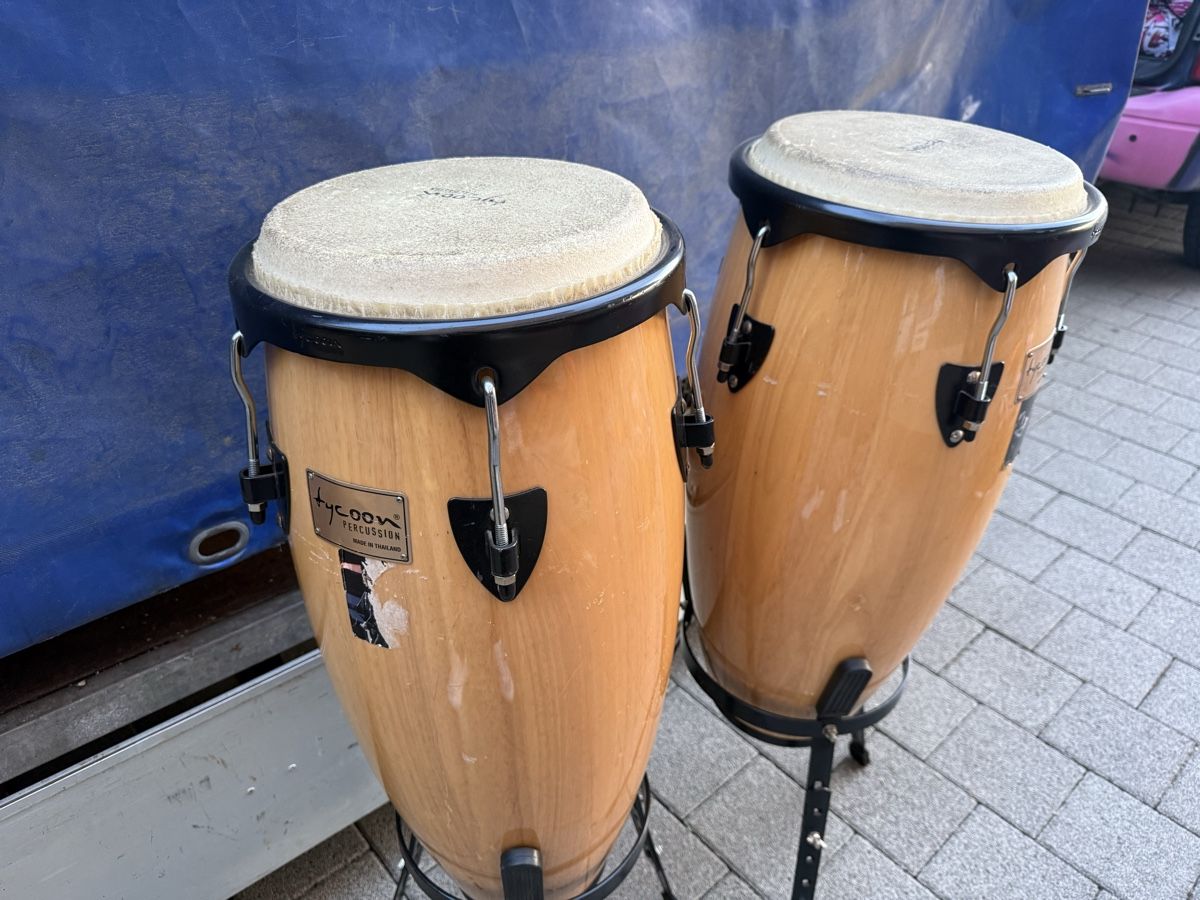 Strumenti musicali: Conga (Handtrommel) 2stk – Usato da Fischbach LU venduto da hmc-swiss 4