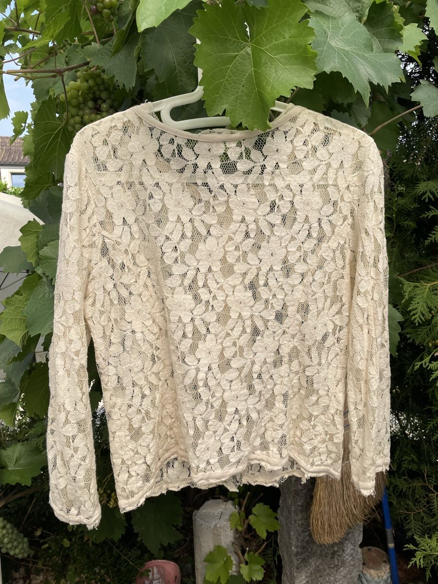 Jacken: Cotton weiche Spitzen Jäckli 38 Italy – Gebraucht aus Zürich von Pamuk04 3