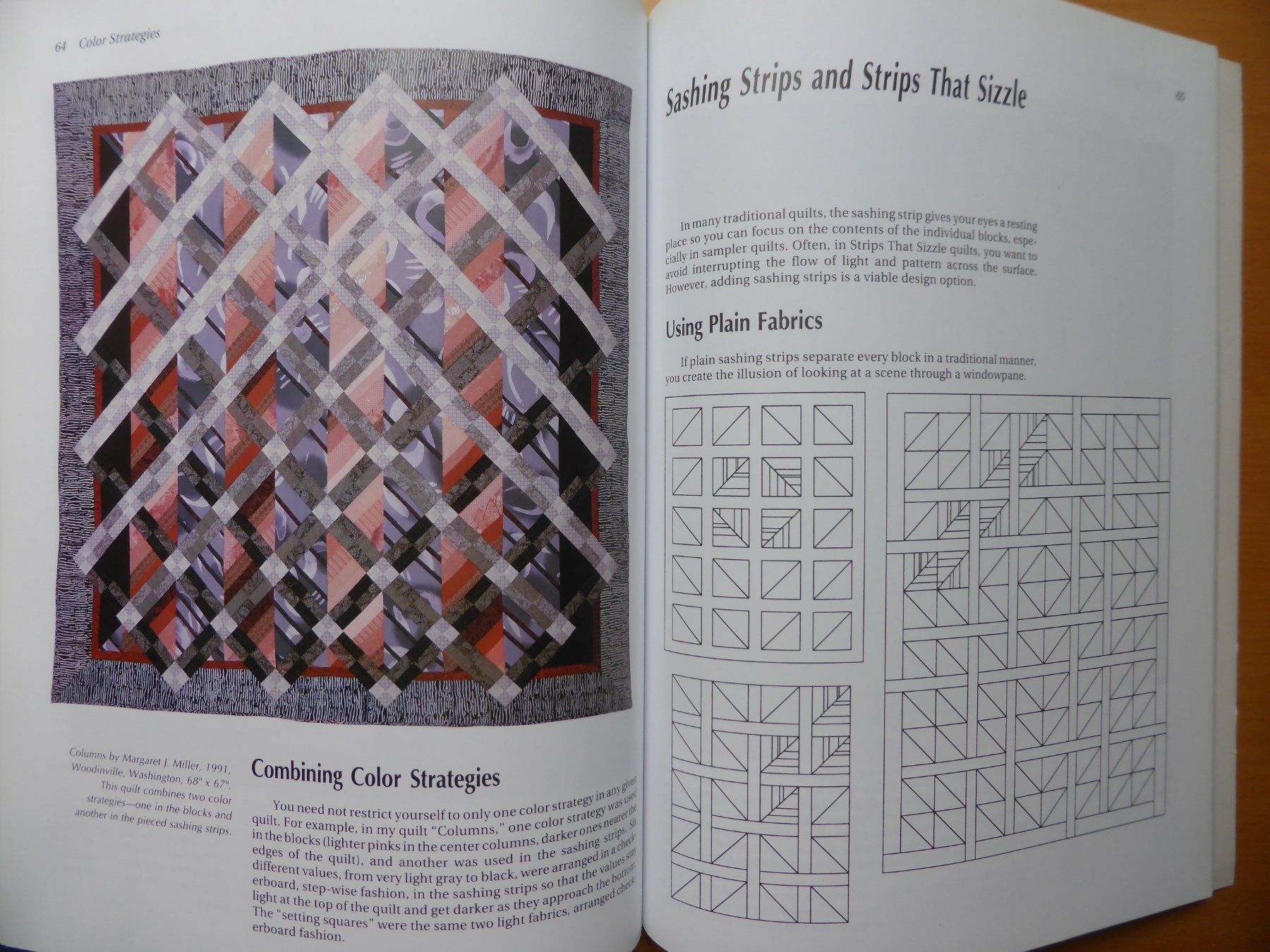 Libri: M.J. Miller - Patchwork Quilt - Strips Sizzle Quilts – Nuovo (secondo la descrizione) da Brunnadern venduto da lesezirkel 2