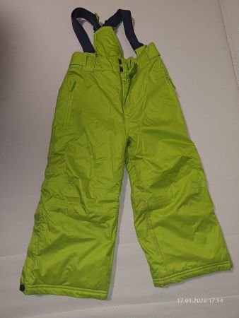 Kinder Skihose, Gr. 110, Neon Grün, Top Zustand!