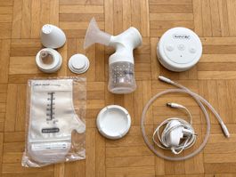 Suavinex Link –tire-lait électrique avec accessoires et boît