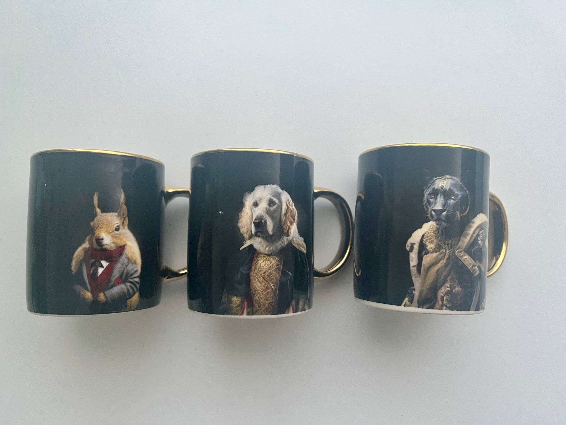 Tazze: Lot de 3 mugs animaux – Usato da Lausanne venduto da ksm1