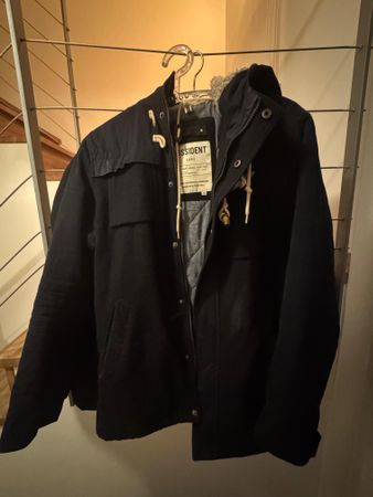 Herren Winterjacke Dissident Core dunkelblau Grösse M
