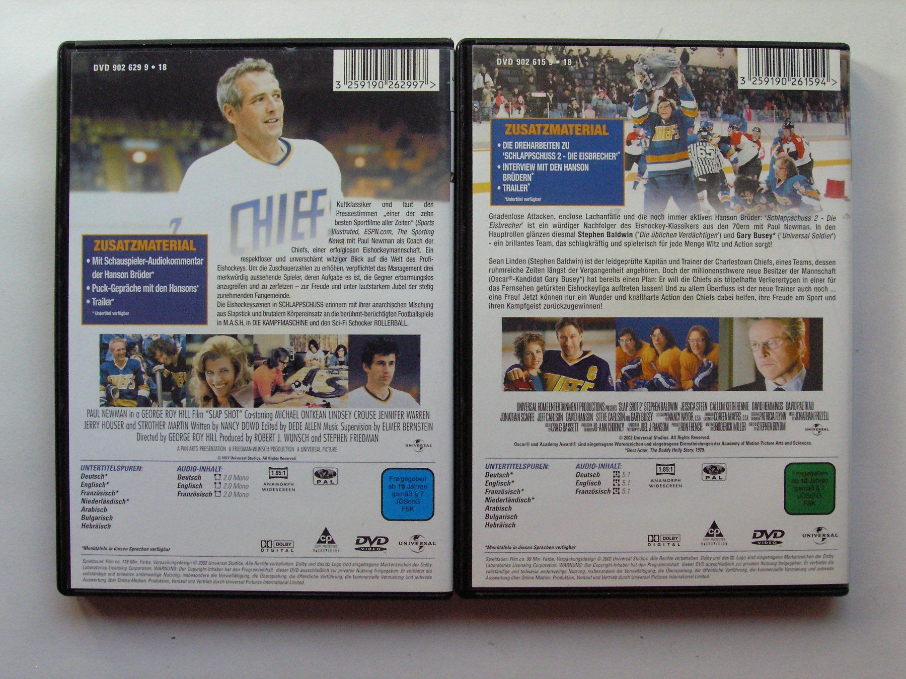 Tous les DVDs: 2 DVD Set Schlappschuss - 1 & 2 – D'occasion à Zuzwil SG par vette13 1