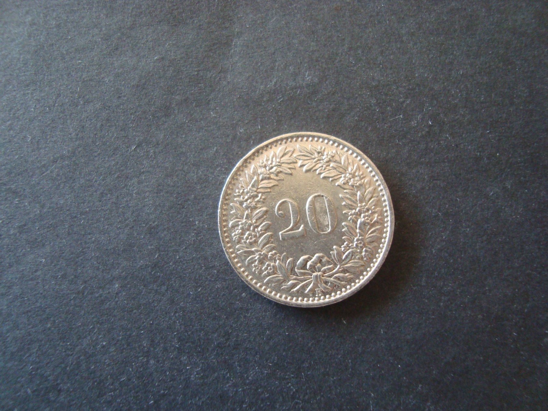 Tutti le monete: 20  Rp  1956 – Usato da Gelterkinden venduto da Cakir 1