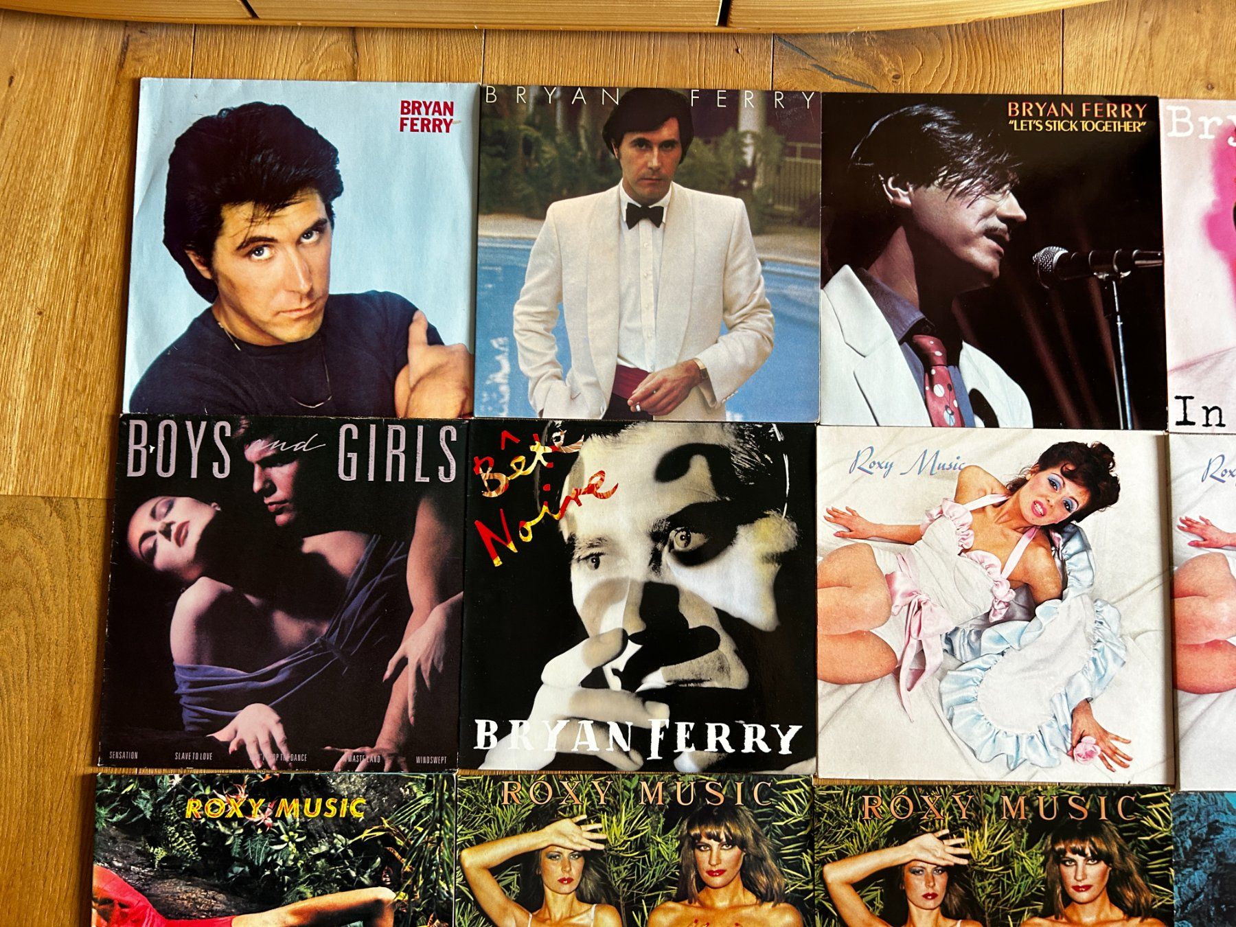 Dischi in vinile: LP Sammlung Roxy Music Bryan Ferry, 20 LPs, div. Pressungen – Usato da Steinach venduto da Jaguare1961 1