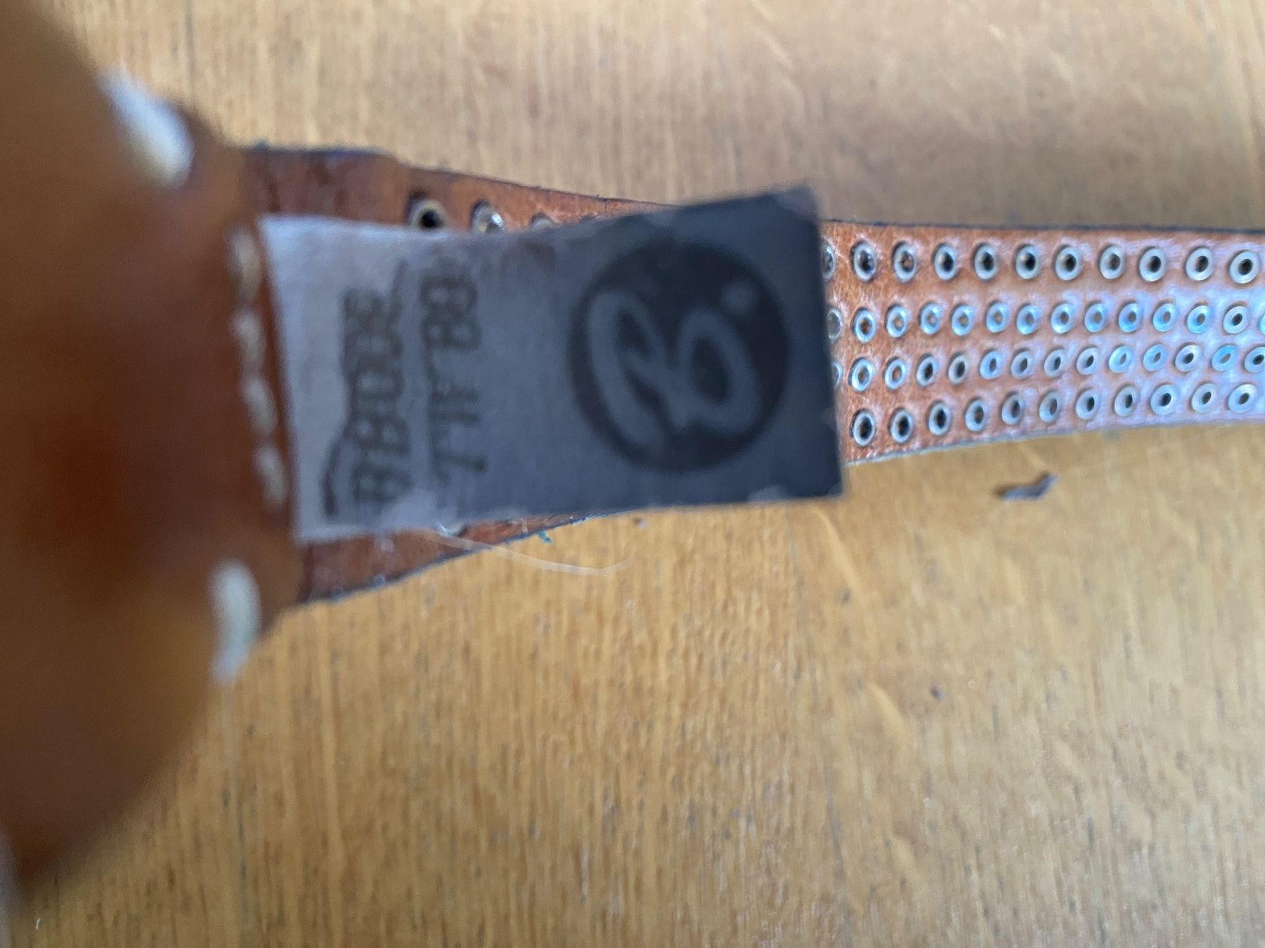 Cinture: B. Belt Nietengürtel Leder Grösse 80 – Usato da Thônex venduto da gio_cd95 6
