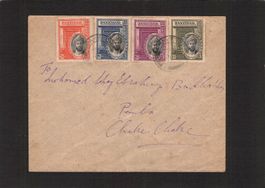 Beleg: Sansibar ( Tansania )  , Kompl. Satz Mi-Nr. 190 - 93