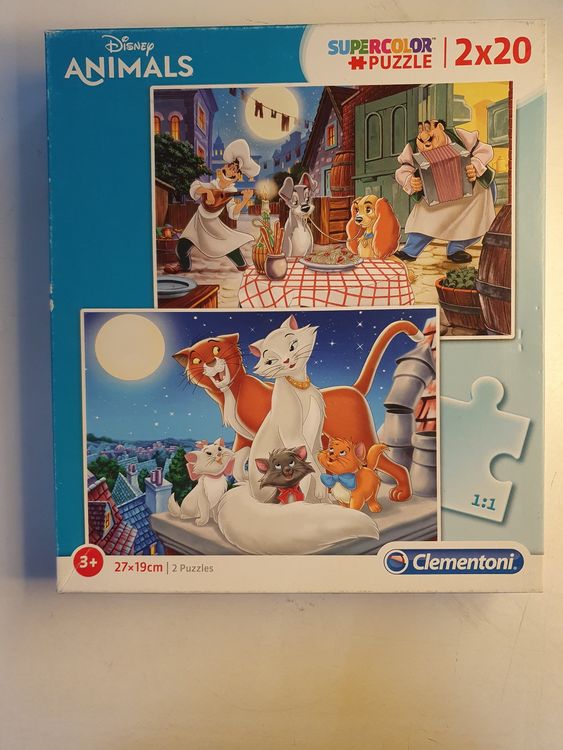 Disney Animals Supercolor Puzzle 2 x 20 Teilig (Gebraucht) in Zürich ...