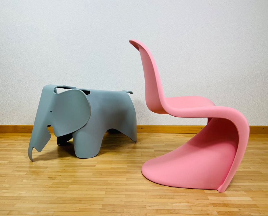 Vitra Verner Panton Junior Chair Pink / Rosa (Kinderstuhl) (Gebraucht ...