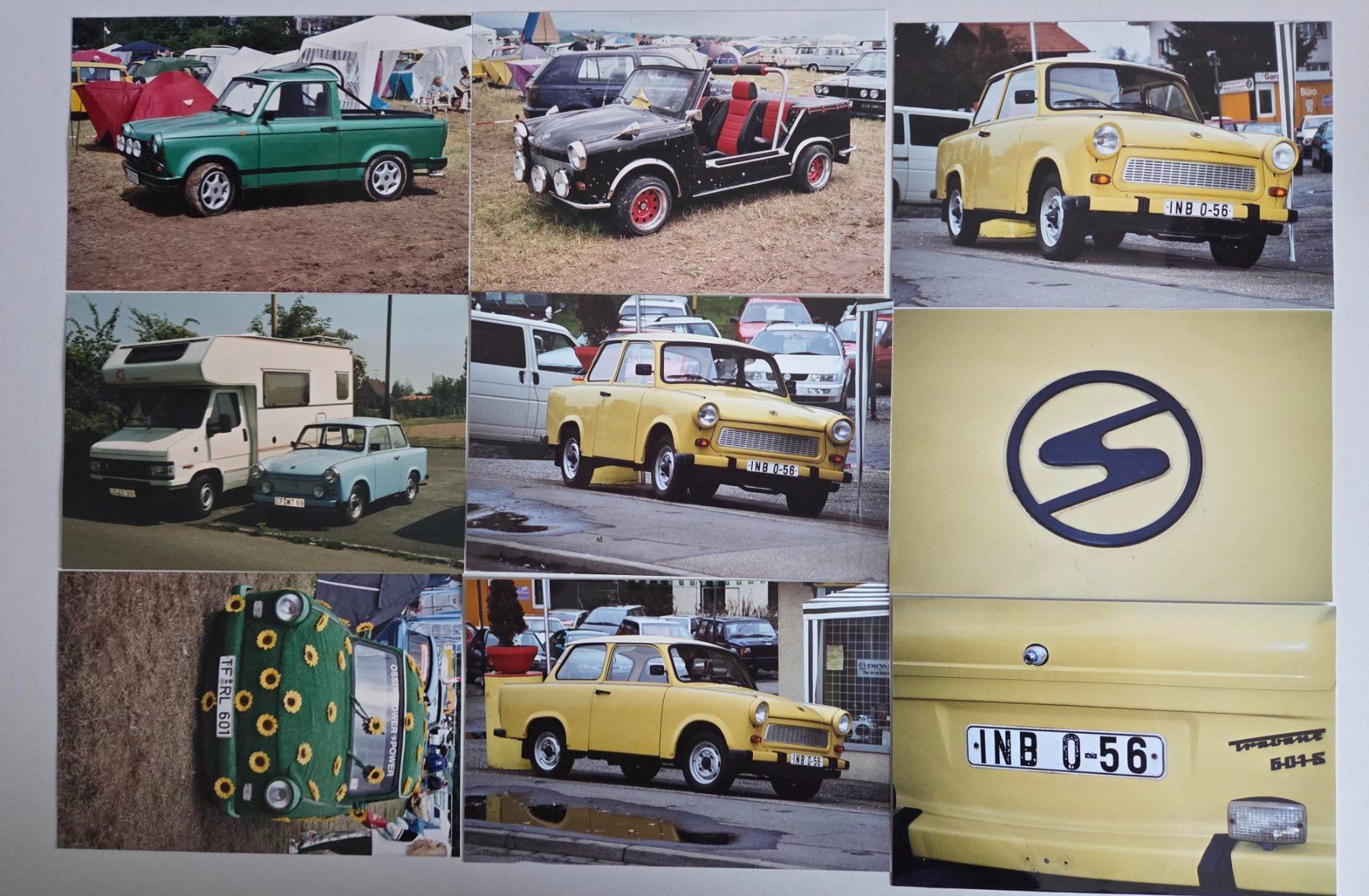 Foto & Immagini: 57 Farbfotos, Trabant Treffen, 2001 – Usato da Luzern venduto da Kartenansicht