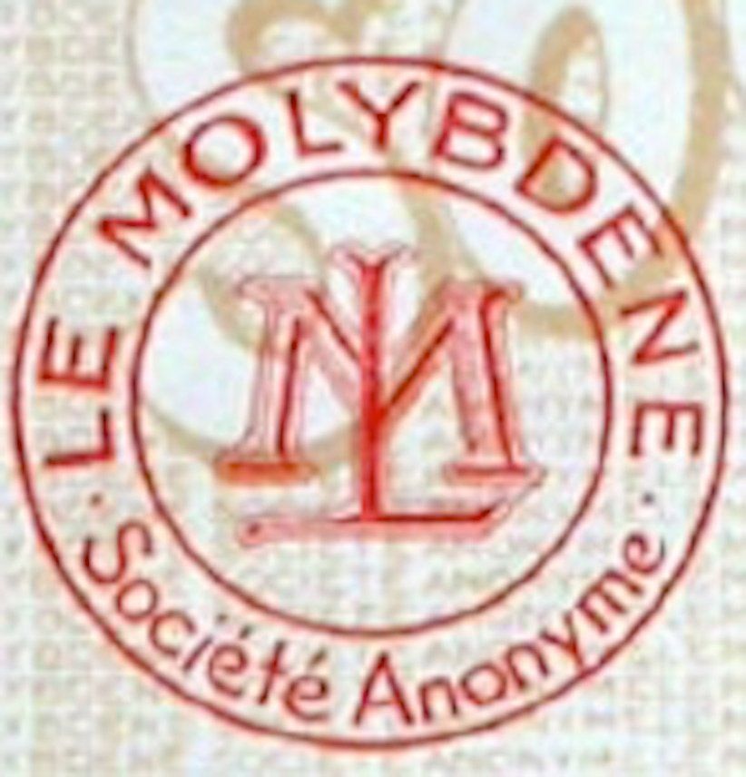 Documenti: Le Molybdène SA, Paris - 1930 – Usato da Solothurn venduto da Sgasche 1
