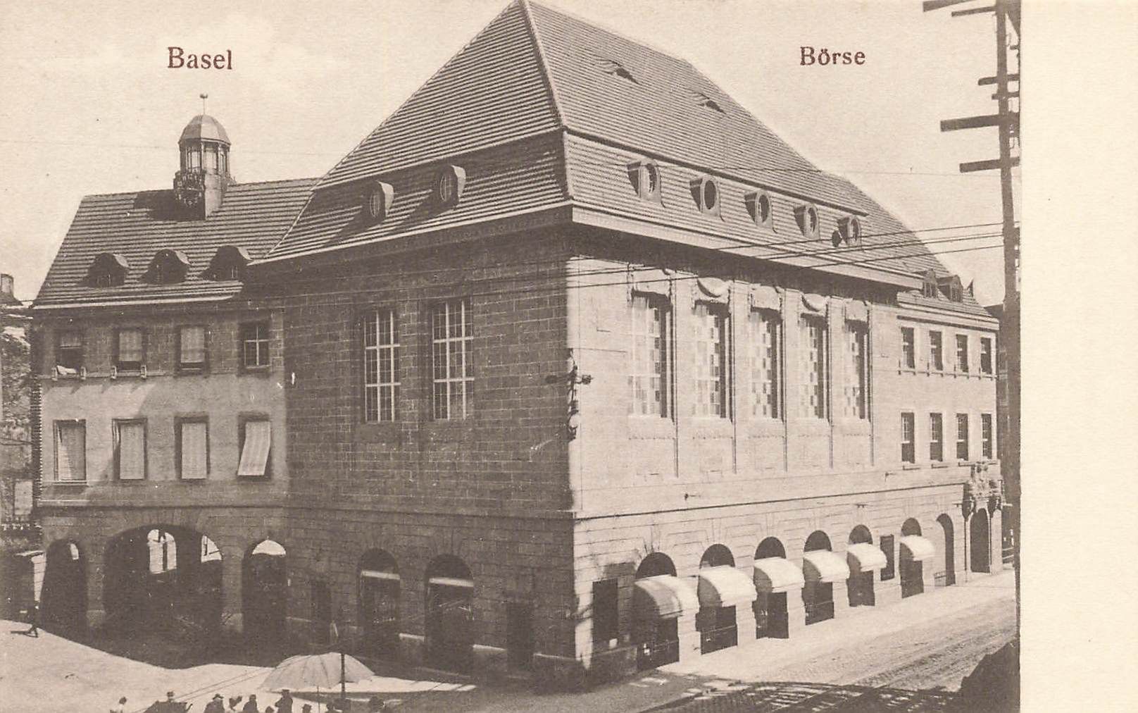Cartoline postali: Basel  Börse – Usato da Biasca venduto da Blenio71