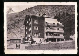 Zermatt, Triftbach, Pension Graven mit S