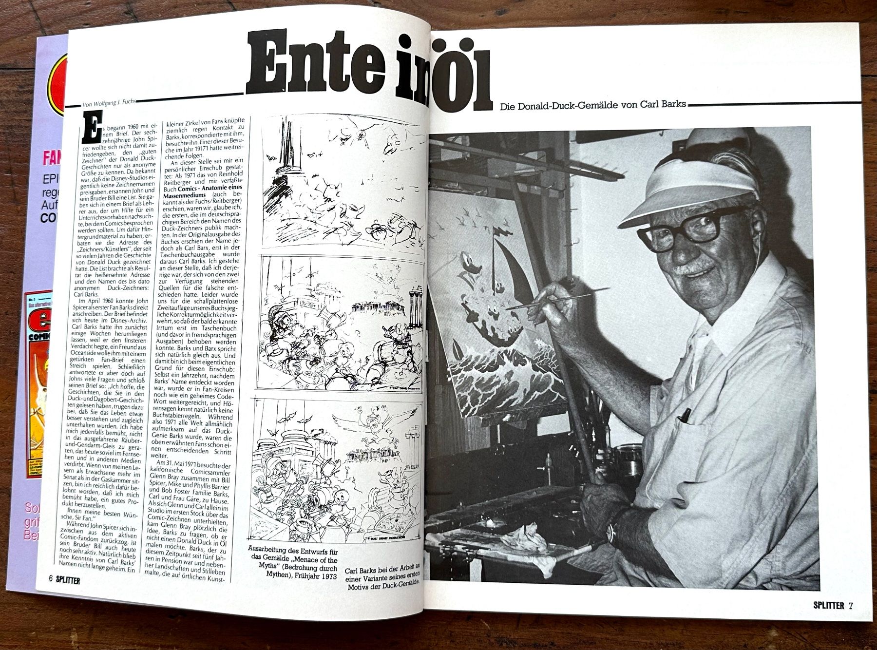 Comics: Splitter Nr. 2 Carl Barks Disney, hunderte Comics ab 1.- – Gebraucht aus Seltisberg von quadartswiss 1