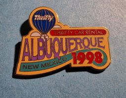 Ballon Pin Albuquerque Sponsor Trifty Car Rental 1998