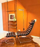 Lounge-Sessel im Vintage-Stil aus Leder – Niederlande,ä