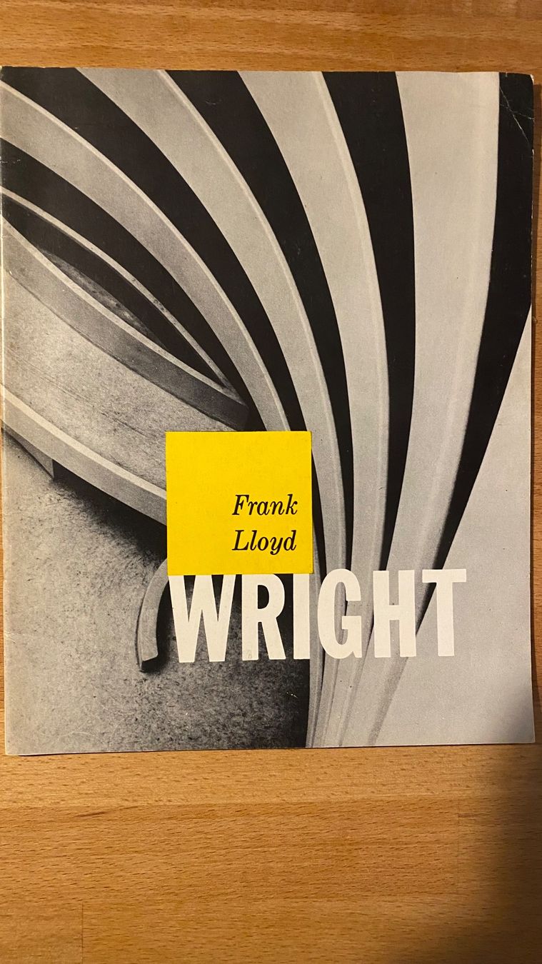Libri: Frank Lloyd Wright Master Architect Publikation 60er Jahre – Usato da Bern venduto da Ensadinado