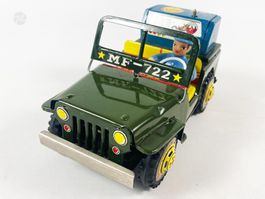 Blechspielzeug Radar Jeep MF-722 Militärfahrzeug Armee China