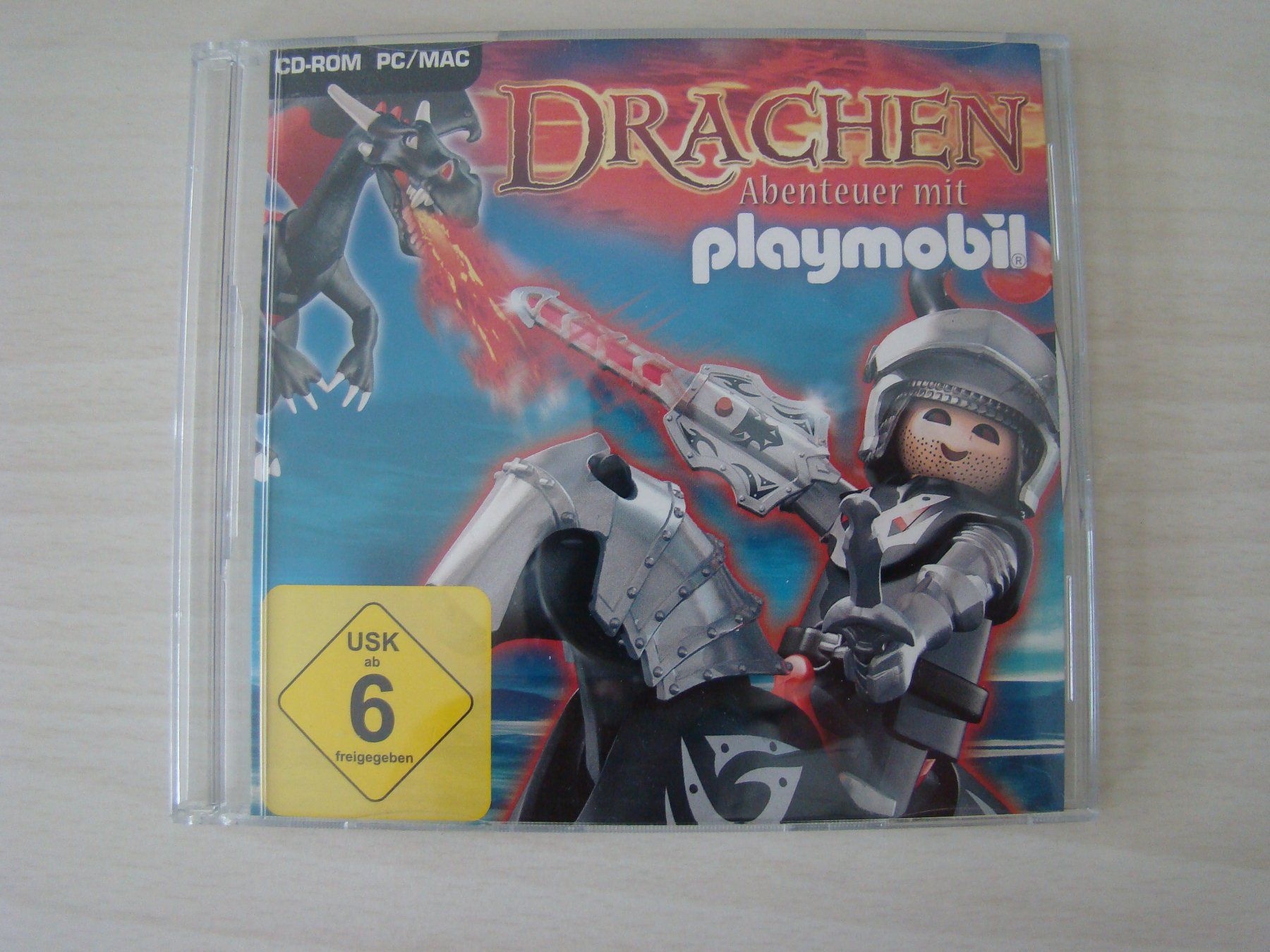 Spiele: Drachen Abenteuer mit Playmobil PC/Mac CD-Rom Spiel – Gebraucht aus Malters von burzi