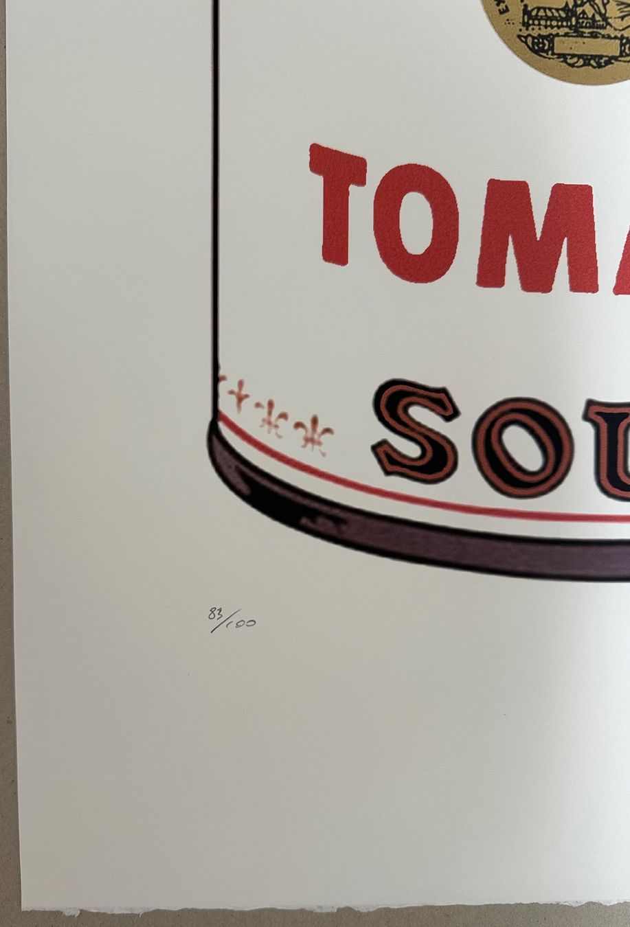 Gemälde: Andy Warhol: Tomato Campbell Soup 83/100 – Neu (gemäss Beschreibung) aus Meilen von Smgdesign 1