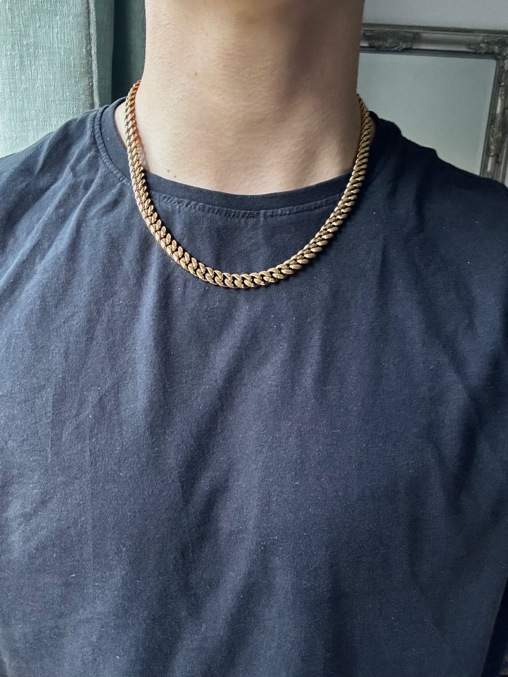 Catenine: Chaine Cuban plaqué or 18K – Nuovo (secondo la descrizione) da Péry venduto da Vezuve 2