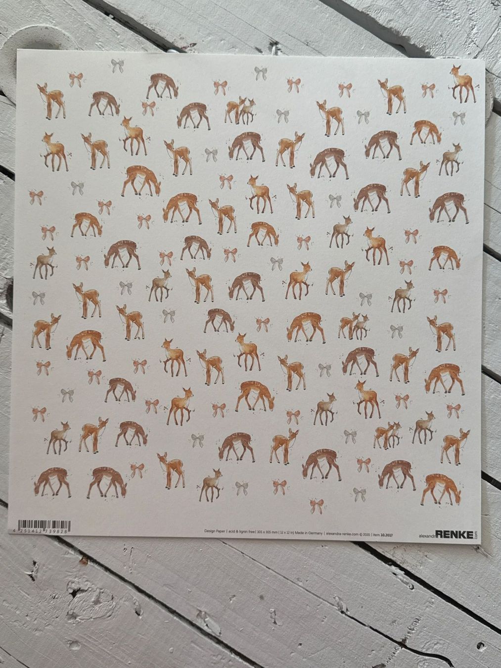 Papier: Renke / Designerpapier "Bambi" / P – Neuf (Voir description) à Neukirch (Egnach) par muolen