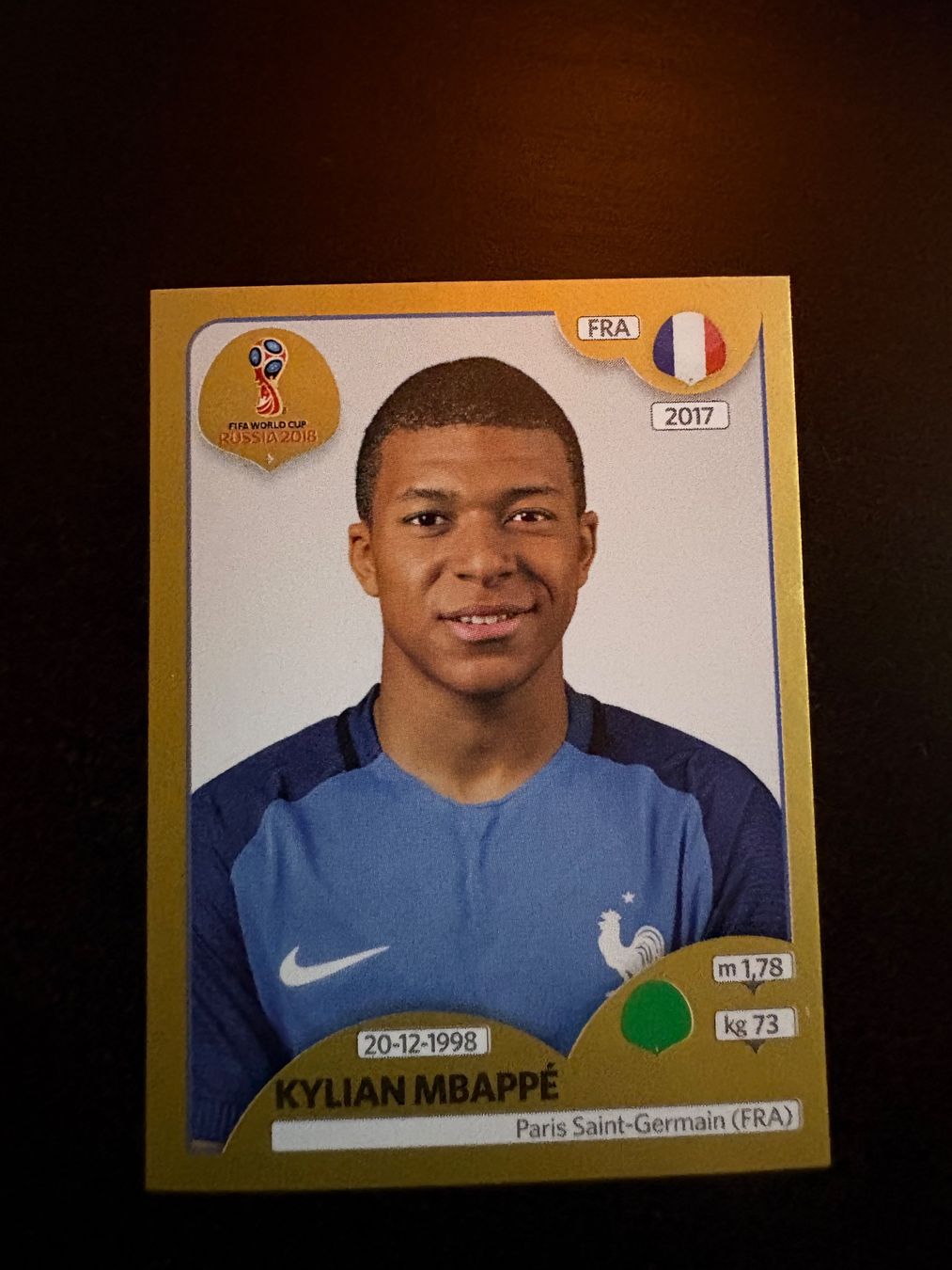 Panini Carte collezionabili: Panini Mbappe 2018 – Nuovo (secondo la descrizione) da Orvin venduto da zan_cw88
