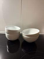 5er Set weisse Schüssel IKEA MIGROS Kahla