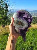 Traumhaftschöner Amethyst in Form eines Engelsflügels