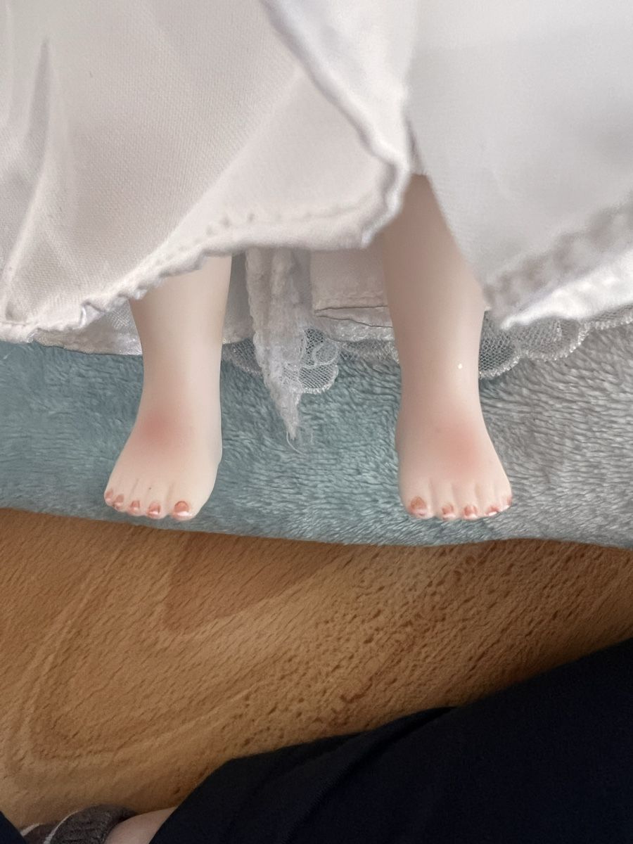 Bambole: Puppe im Hochzeitskleid gr: ca 23cm !Letzte Chance! – Nuovo e nell'imballaggio originale da Olten venduto da Sonjason 4