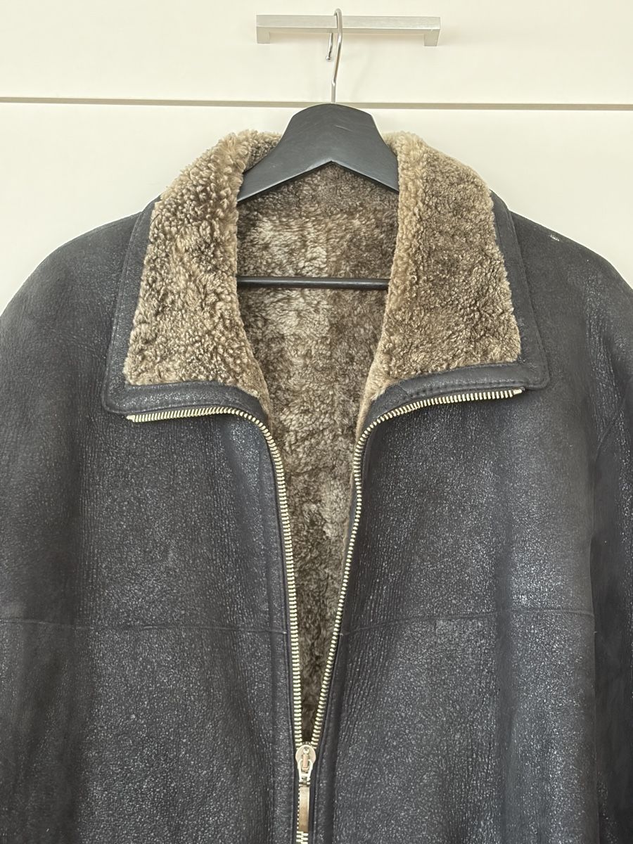 Vestes: Schöne Rauhlederjacke mit Lammfellfutter – Neuf (Voir description) à Wettingen par jim_h2xg
