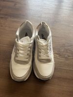 Ellesse Sneaker Damen Gr. 38 Weiss/Gold - Top Zustand!