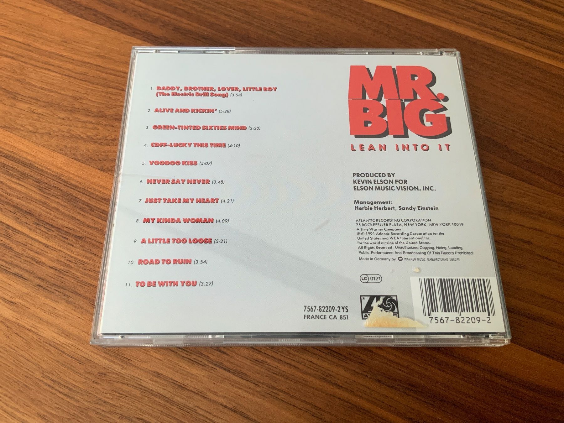 CD: MR. BIG Lean Into It – Usato da Häusernmoos venduto da BarBer_1 1