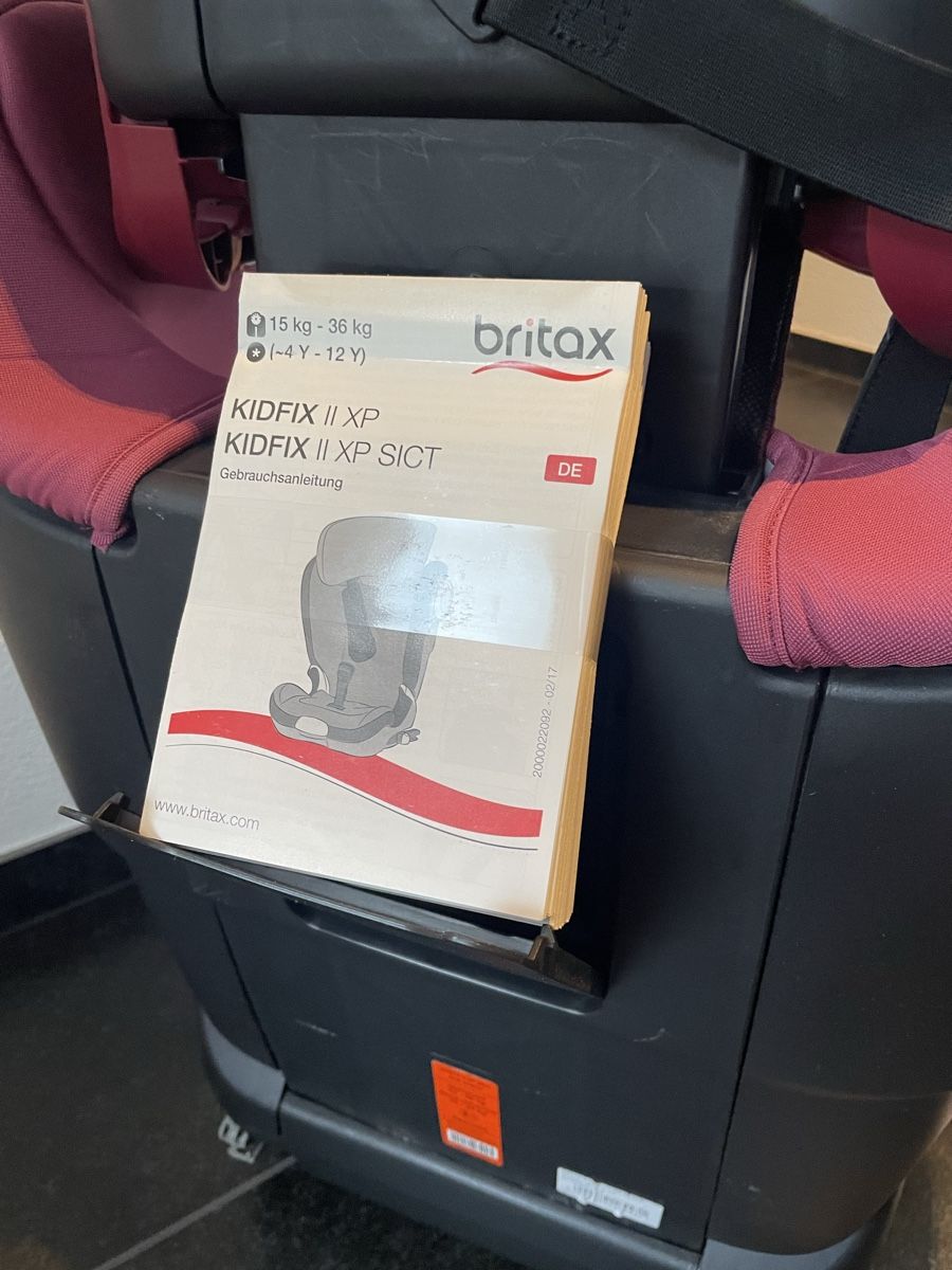 Britax Römer Auto-Kindersitze: Britax Römer Kindersitz Kidfix II XP SICT – Gebraucht aus Wegenstetten von Marcus2222 7