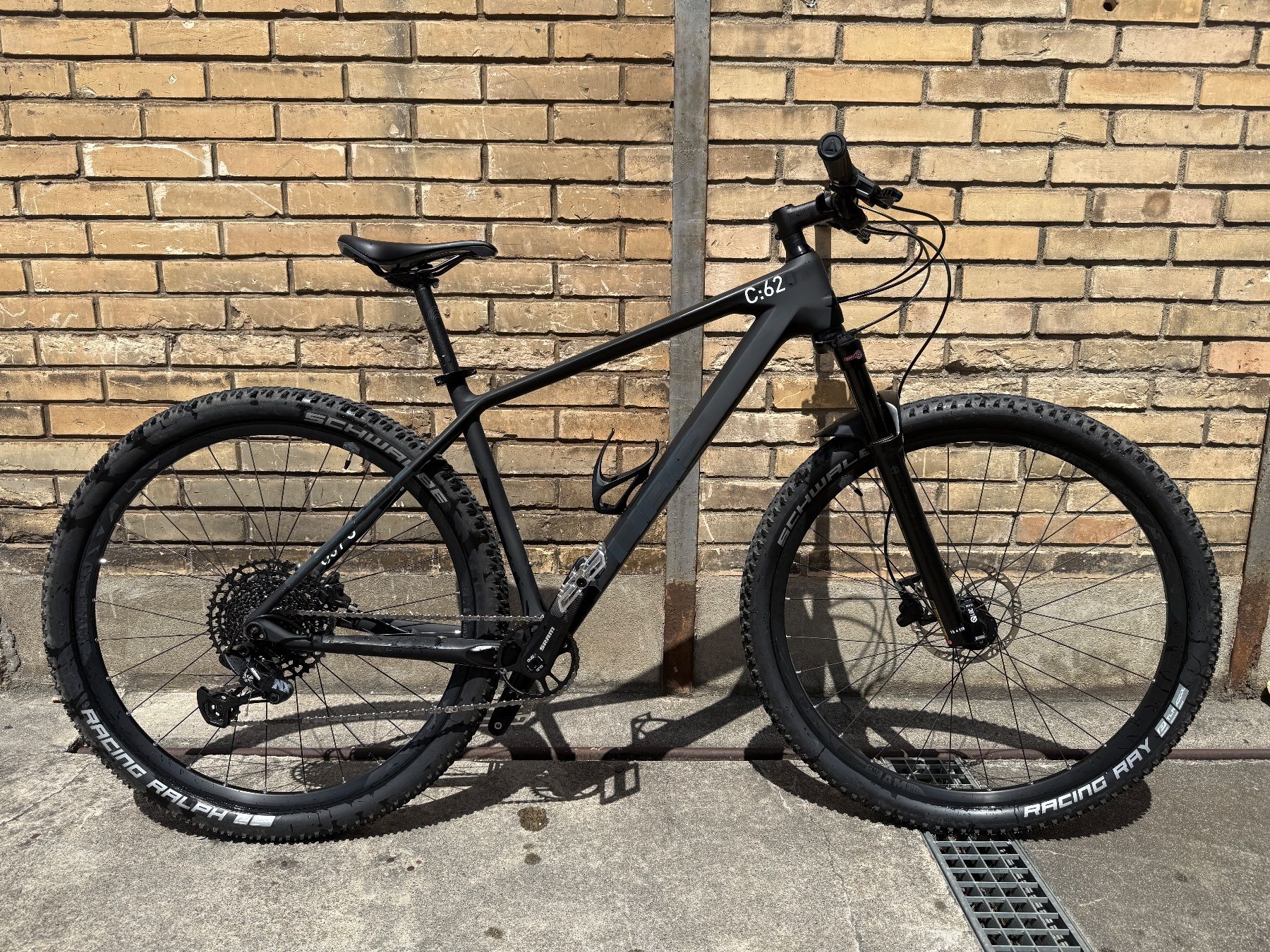 Cube Biciclette: CUBE Reaction One C:62 | Carbon Hardtail MTB | 2023 | matt – Usato da Zürich venduto da chrirana