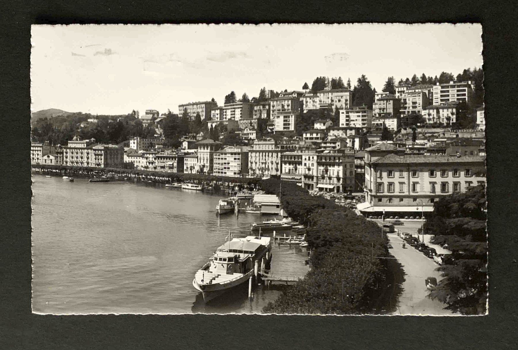 Cartoline postali: AK Lugano Lungolago – Usato da Goldau venduto da artelier1
