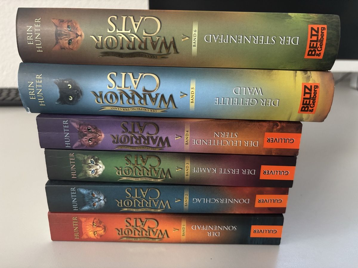 Libri: Warrior Cats Staffel 5 komplett – Nuovo (secondo la descrizione) da Hunzenschwil venduto da ede_h8tt 1