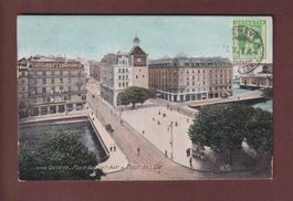 GENEVE - Place Bel-Air - 1908