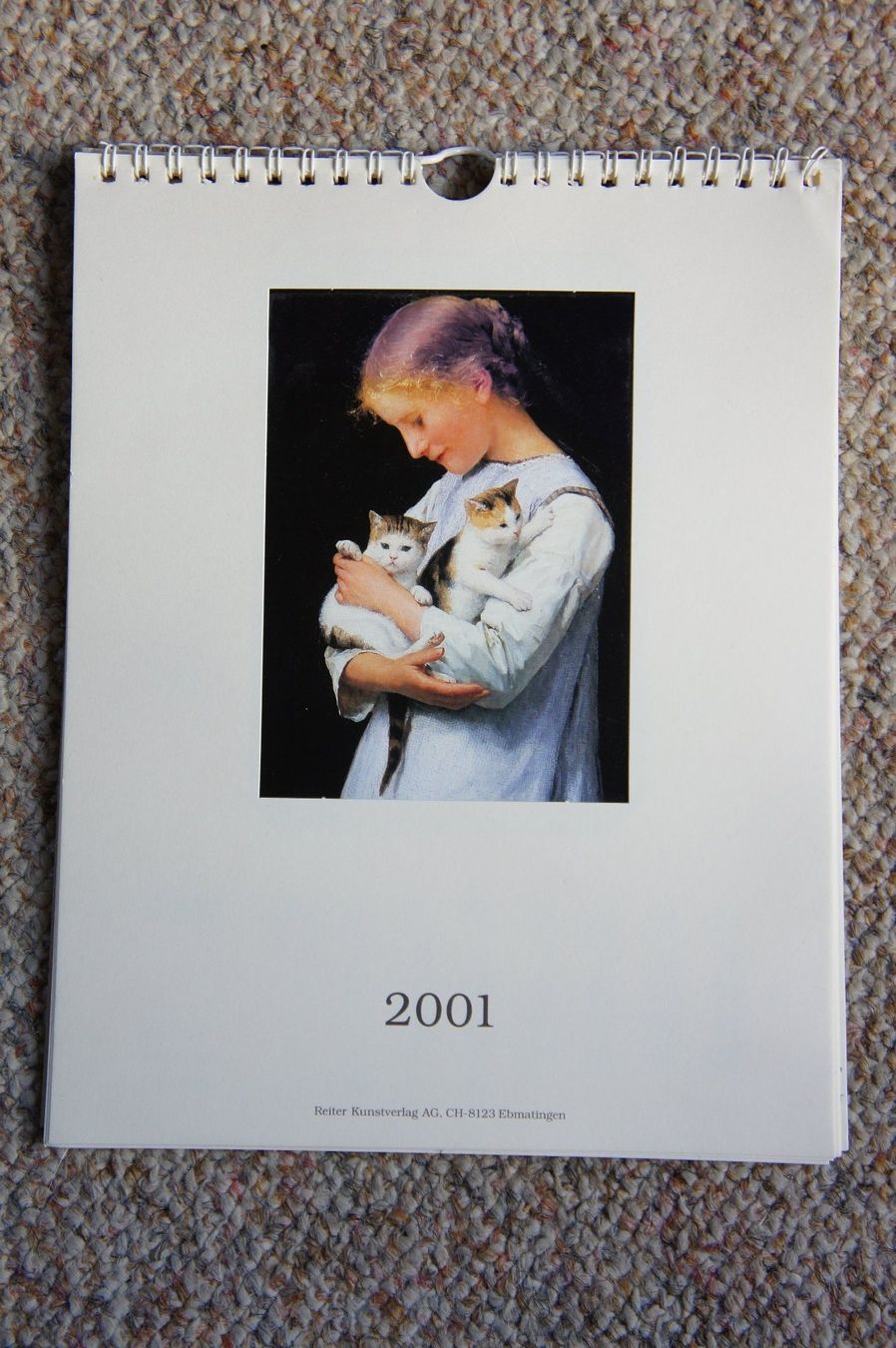 Cartoline postali: 11 Ansichtskarten Albert Anker in Wandkalender neuwertig – Nuovo (secondo la descrizione) da Ins venduto da Baj
