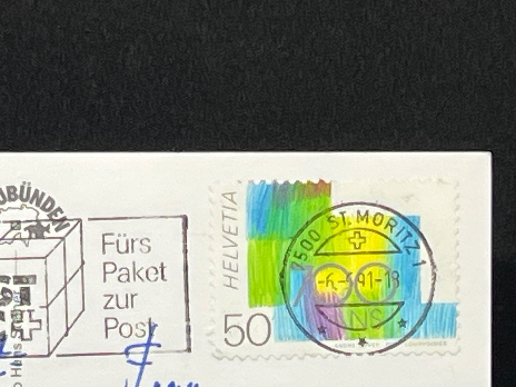 Ansichtskarten: St. Moritz – Gebraucht aus Widnau von Brusi9 1