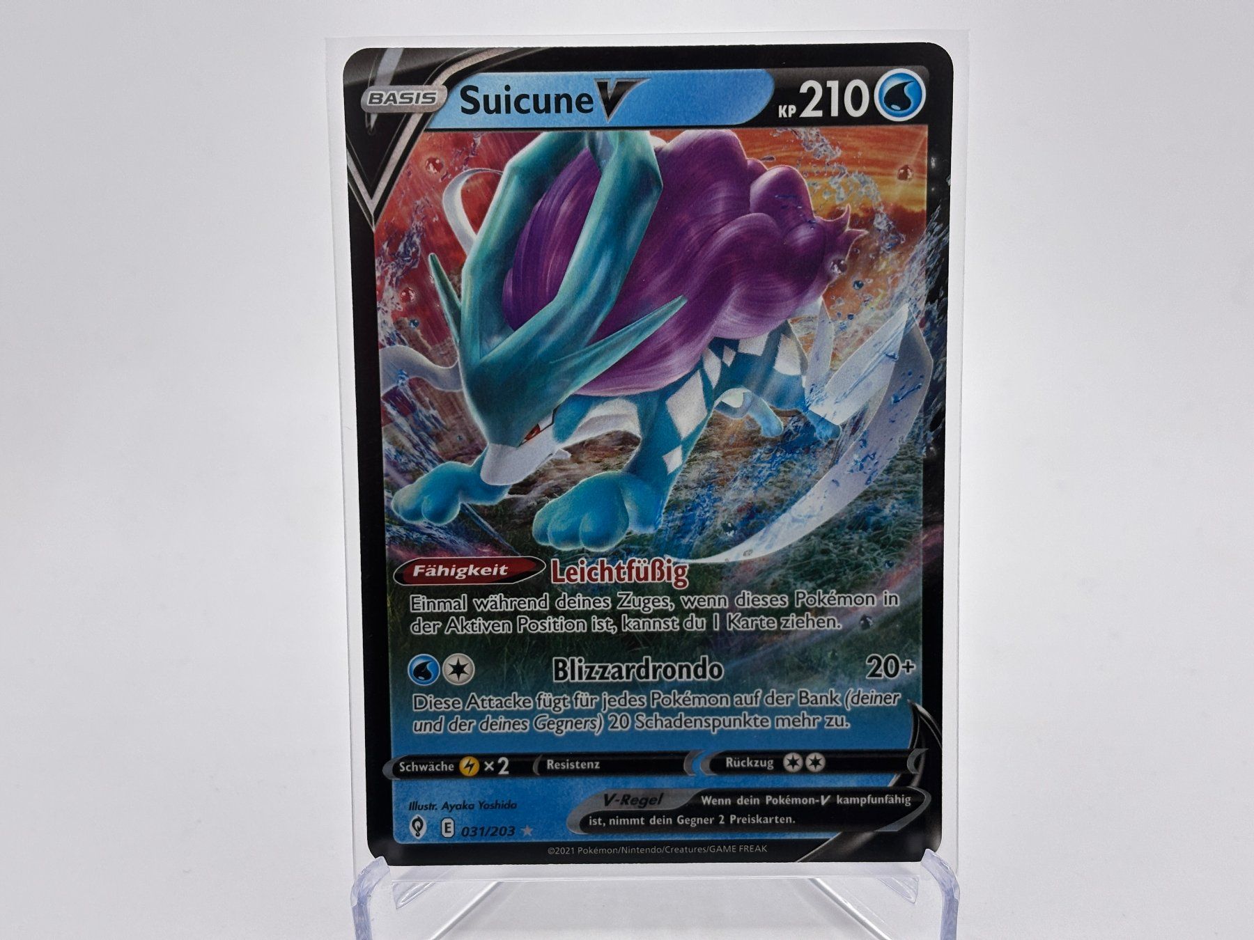 Pokémon Carte collezionabili: Drachenwandel - Suicune V  (EVS 31) - DE – Nuovo (secondo la descrizione) da Allschwil venduto da Bullach