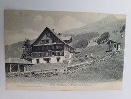 Postkarte Engelberg, Restaurant Bärgli, 1912 R36