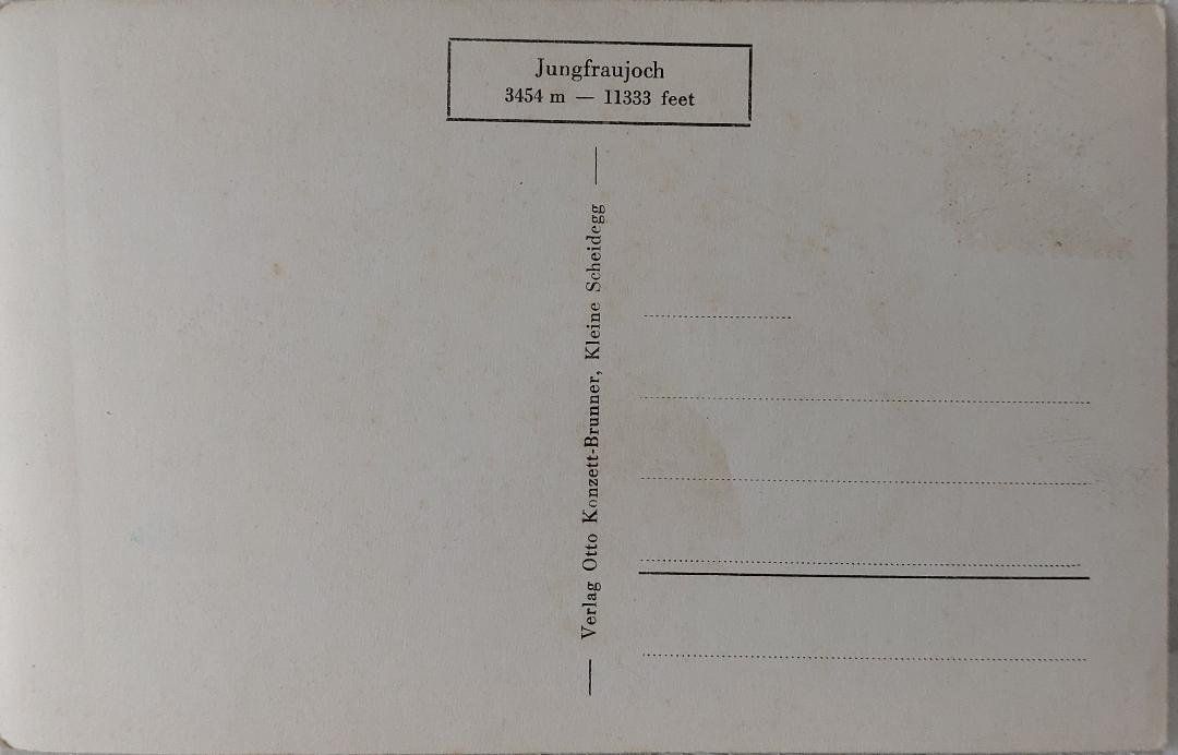 Cartoline postali: JUNGFRAU - Plateau & Observatorium – Usato da Delémont venduto da Domdom1 1