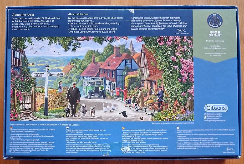Puzzle: Gibson Puzzle "Ein Morgenspaziergang" – Usato da Sigriswil venduto da 11p_9psj 1