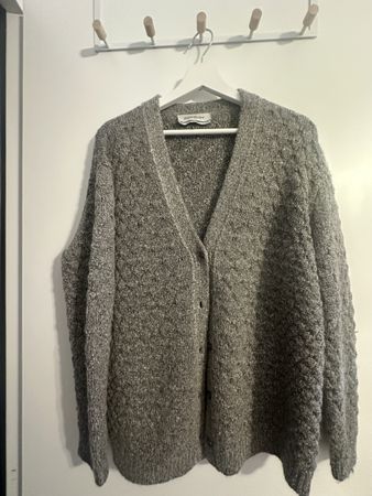 YSL Cardigan Wool Mohair Blend Size S - Cosy knit! (50)