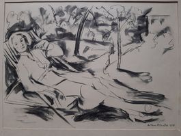 Gemälde Tuschzeichnung signiert 1931
