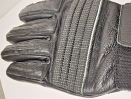 Motorradhandschuhe Leder schwarz Groesse XL guter Zustand