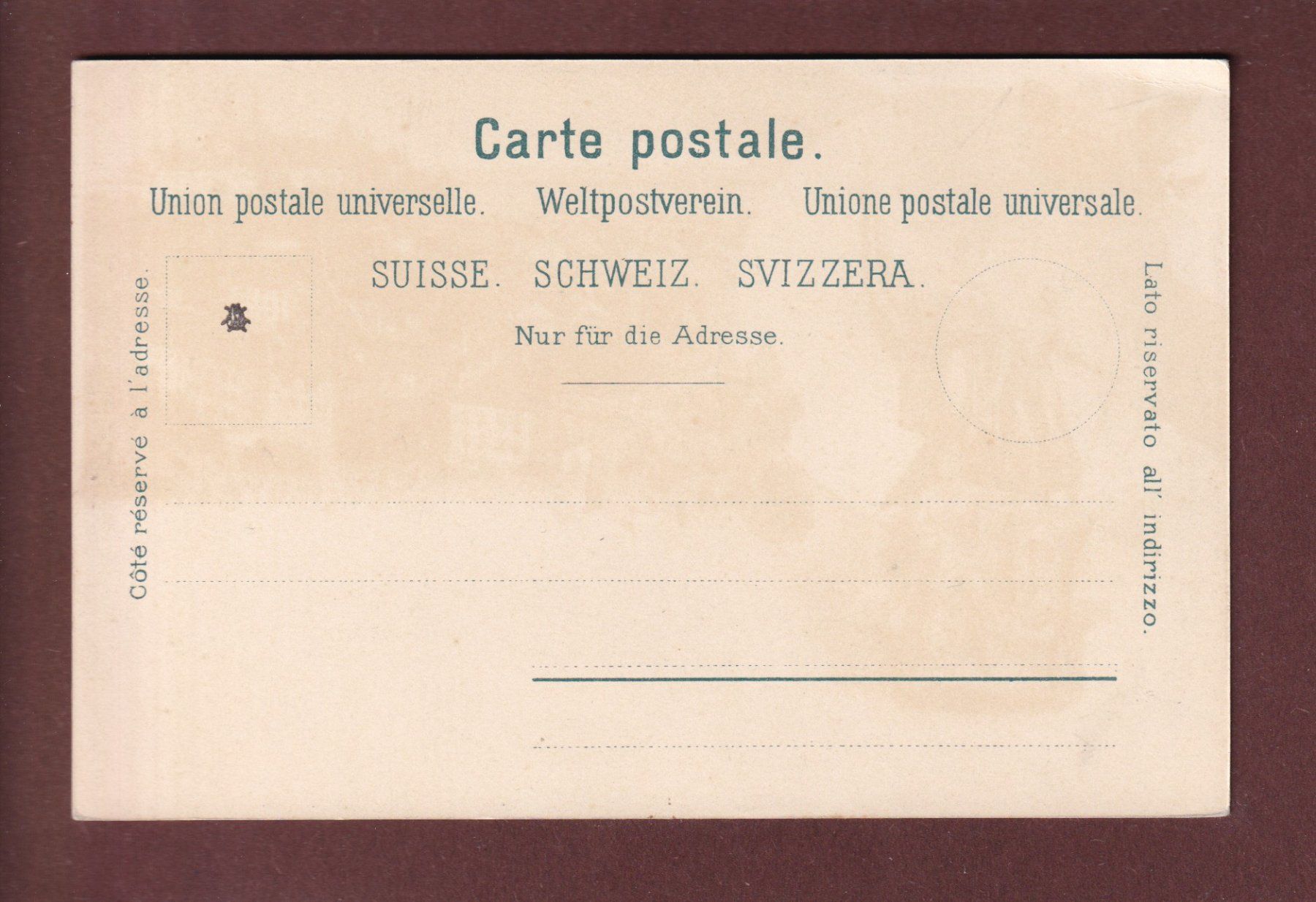 Cartoline postali: Souvenir de NEUCHÂTEL - Litho Künzli – Usato da Pully venduto da nicecards 1