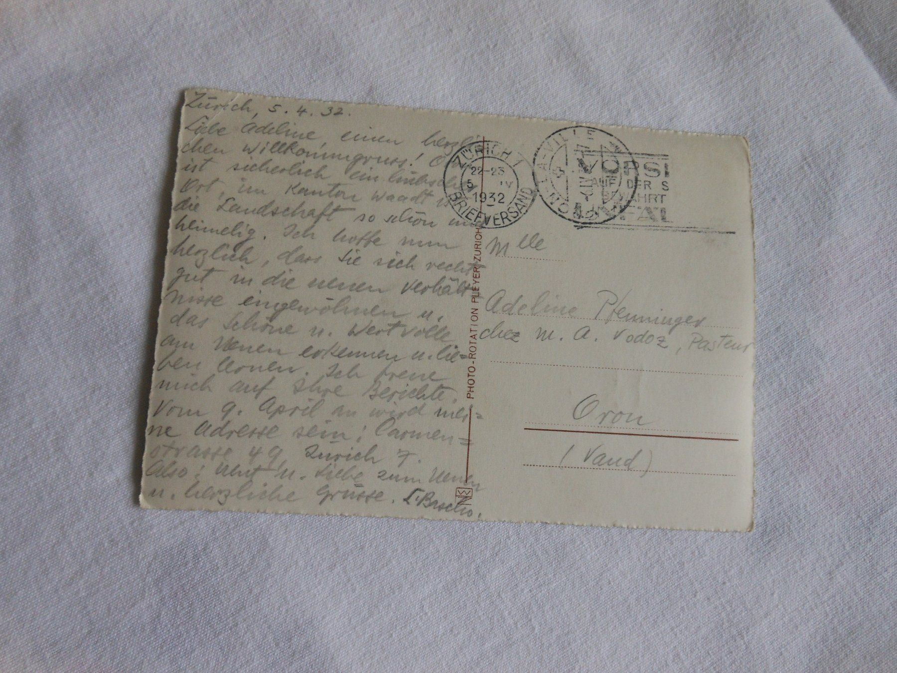 Cartoline postali: Ansichtskarte – Usato da Stäfa venduto da Espressa 1